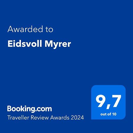 Eidsvoll Myrer Leilighet Eksteriør bilde