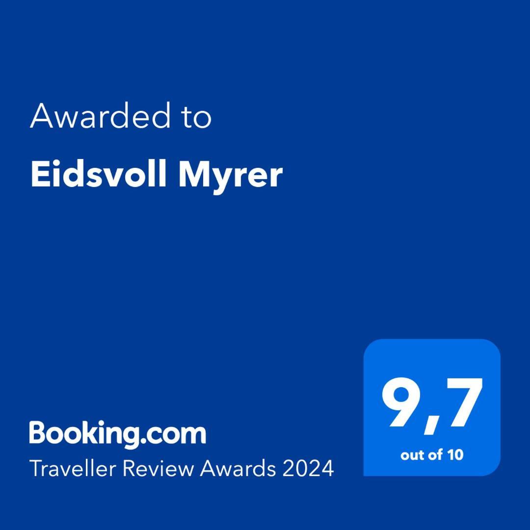 Eidsvoll Myrer Leilighet Eksteriør bilde
